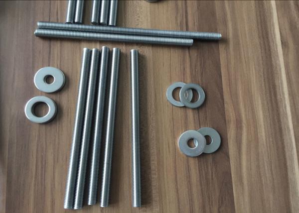 2507 1.4410 S32750 Duplex Stainless Steel Fasteners Stud Bolt As Per DIN976