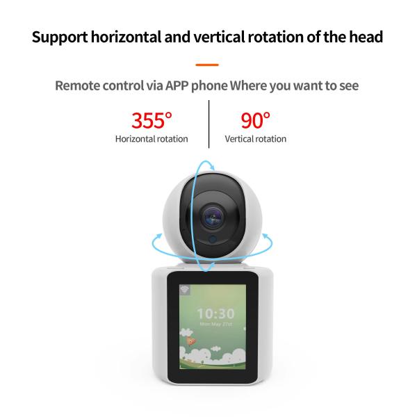 Video Real Time Two-way Video Talk Monitor Small CCTV Security System Cctv Camera Connected To Mobile phone Smart Camera