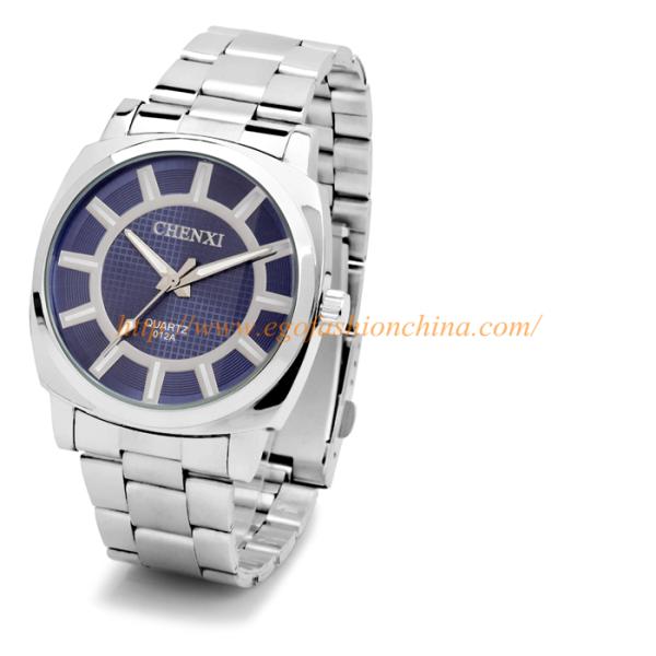 012A Stainless Steel Watches Unisex Watch Quality Steel Analog Watch Roman Numbers Watch