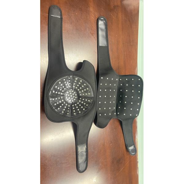 Infrared LED Knee Brace with Vibration & Heat – 660/850nm Red Light Therapy Device for Arthritis, Injury Recovery & Pain Management