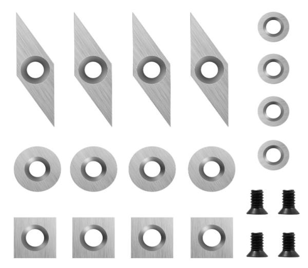 Φ12mm Tungsten Carbide Woodworking Tools Round Carbide Cutter Inserts