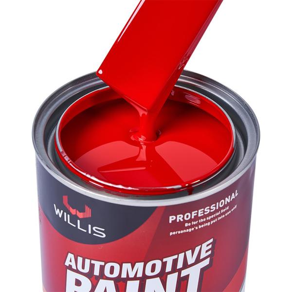 1L / 4L por lata 2k pintura vermelha / pintura de acabamento automotivo
