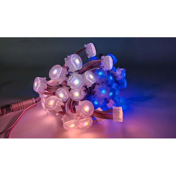 20mm 12V 0.3W SMD5050 IP67 Waterproof LED Point Light with 120° Beam Angle