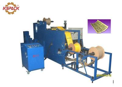 Máquina automática completa da fatura de papel da armadilha do inseto do amarelo da colagem do revestimento dos lados do dobro do sistema do PLC