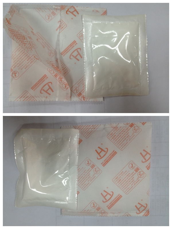 Moisture Proof Calcium Chloride Desiccant Convenient Observation 50g For Metal And Spare Parts