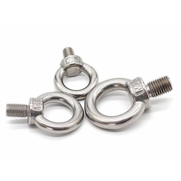 JIS 1168 Stainless Steel Rigging Hardware / Stainless Steel Eye Screws High Strength