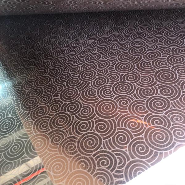 201 304 316 Etched Stainless Steel Sheet For Interior Decoration SS Steel Pattern Plate