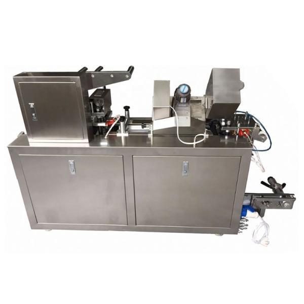 Small Aluminum Blister Packing Machine 0.4 Mpa Plastic Tablet Pharmaceutica