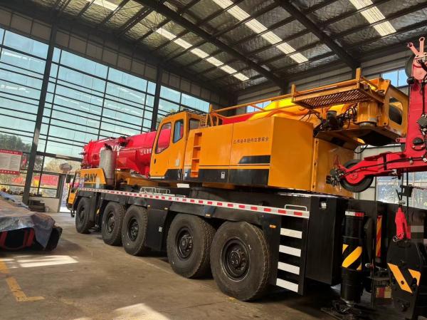 2011 Used Refurbished Shacman All Terrain Crane QAY220 With Boom 62m, Benz Engine And Jib 42m