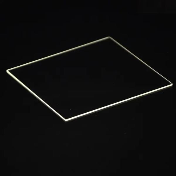 Full-size Custom -made Optical Wafer For Transparent Fused Optical Glass Sheet Laser Window