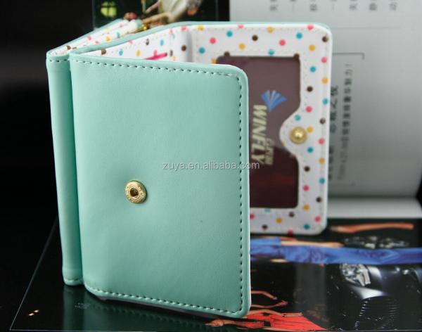 0.12kg ROHS Zippered plutônio Mini Card Pouch da bolsa da moeda 10.5x3x8.5CM