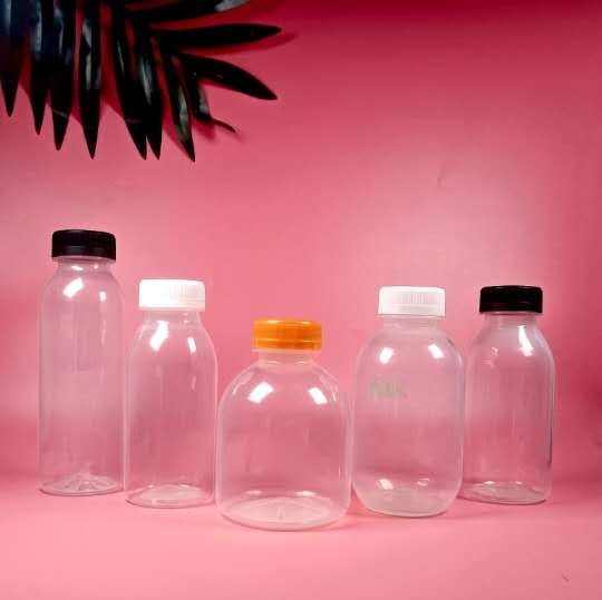 PP Plastic Body Material 150ml 280ml 350ml 500ml Heat-Resistant Beverage Bottle for Juice