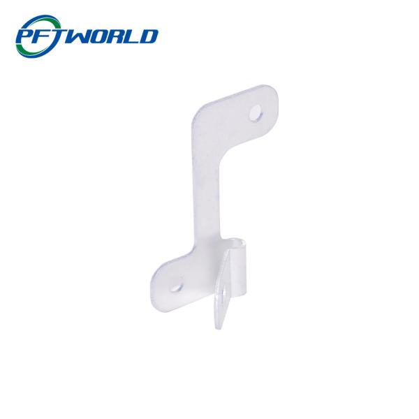 Custom size powder coated bent sheet metal fixed operating bracket