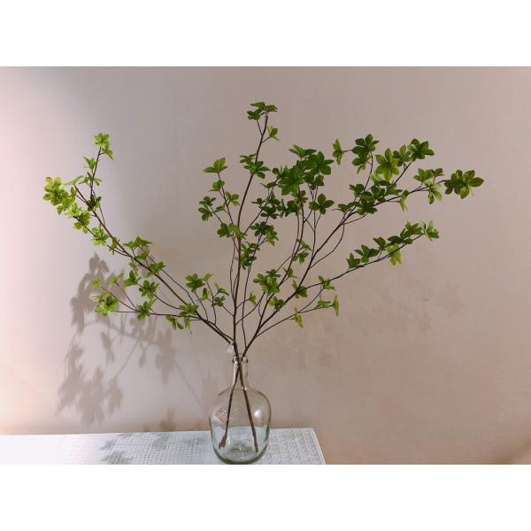 Artificial Green Plant Simulated Hanging Bell Flower Branch Interior Tabletop Decor