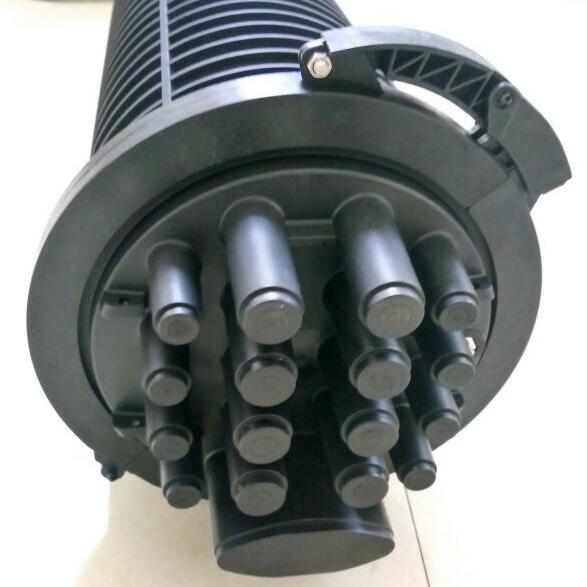 Dome type equipment capacity 144 core fiber Outdoor Joint Closure Duct Mounting ISO Approved