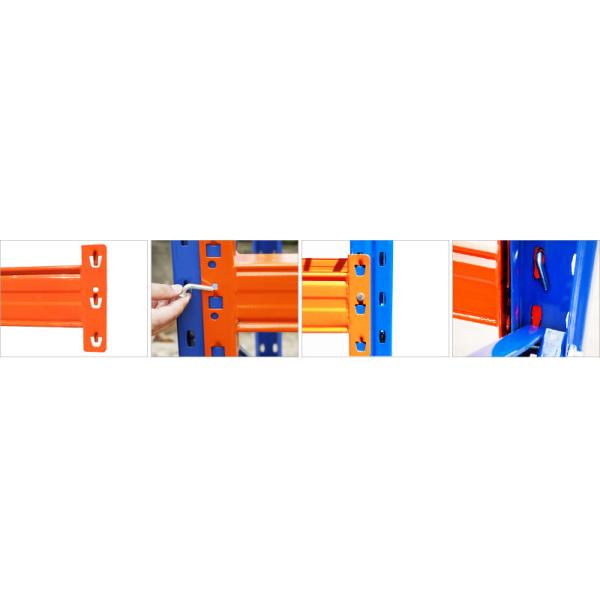 Single Deep Heavy Duty Pallet Rack Selective Pallet Rack Warehouse Storage Racking