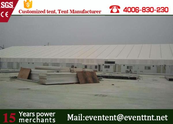 Outdoor Warehouse Tent Waterproof Temporary tents Collapsible Kit With pvc Roof