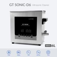 Décapant ultrasonique de nettoyage ultrasonique de solides solubles 6L de pièces automatiques de machine avec la minuterie de Digital