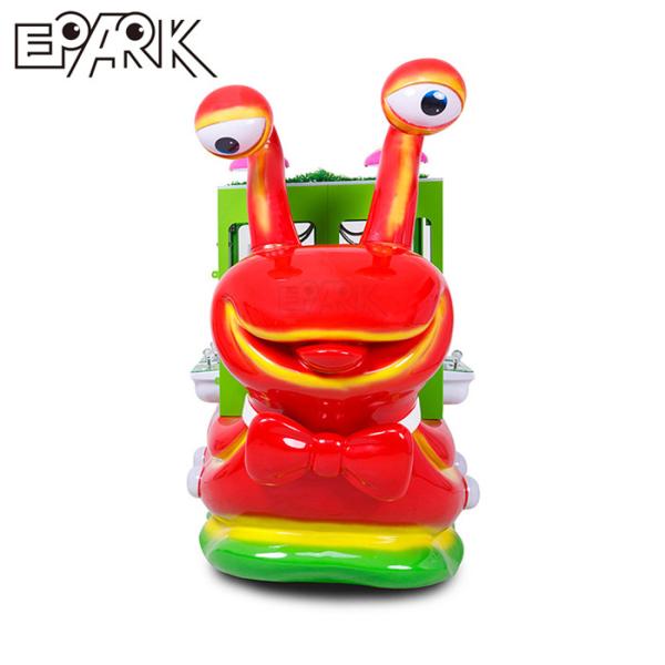 Coin Operated Colorful Snail Gift Machine 8 Players Toy Claw Machine For Kids