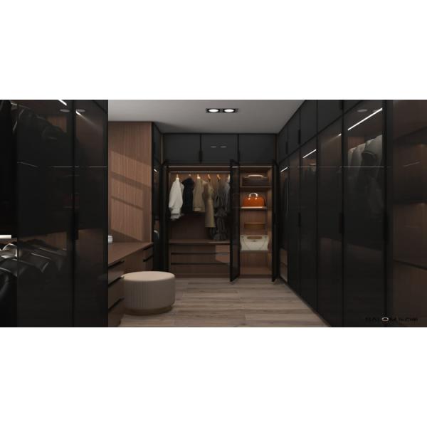 Customized Wardrobe for Home Bedroom Set Furniture in Modern and Customized Design