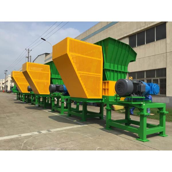 Low Speed 50Hz Tyre Double Shaft Shredder Machine