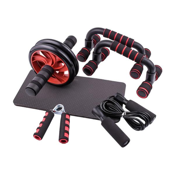 ролик колеса ISO 9001 Ab 22*16cm установил оборудование спортзала хруста брюшка