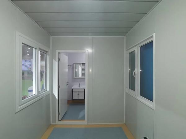 Casa pré-fabricada de painel de sanduíche para dormitórios de trabalhadores