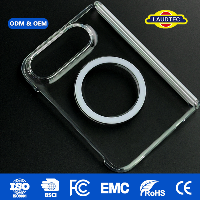 Wholesale HD Clear Foldable Phone Case for iPhone 18 Fold High Transmittance Ultra-Light OEM/ODM Supported