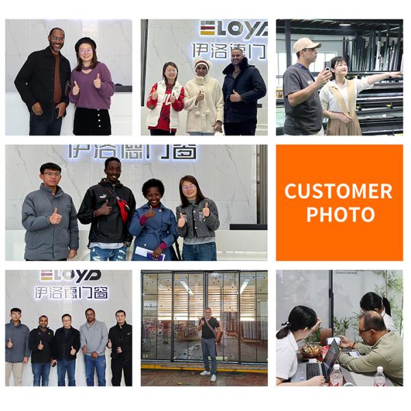 Panoramic Aluminum Energy Efficient Double Glass Multi Panel Door Heavy Duty Multi-Panel Sliding Door