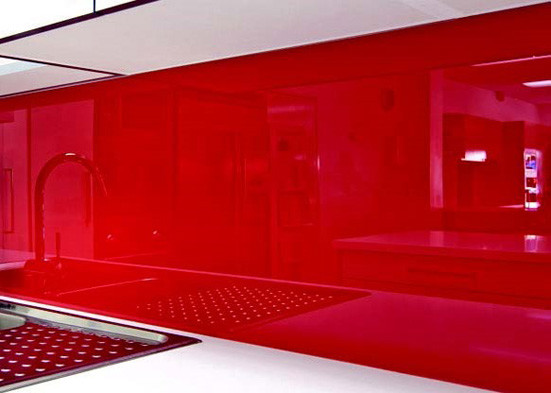 Various Colors Lacobel Painted Glass 8mm Thickness For Wardrobe Sliding Door