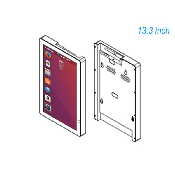 13.3-inch medical consultation room screen, hospital consultation room calling Linux system intelligent triage digital sign