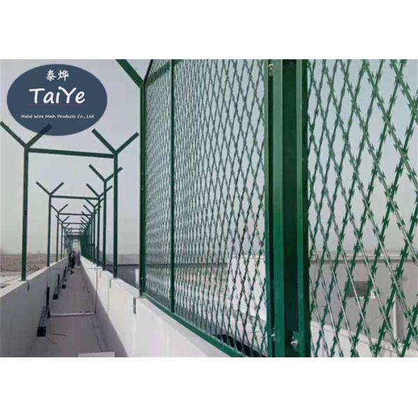 Multi Functional Razor Barbed Wire Mesh High Security Galvanized Coated