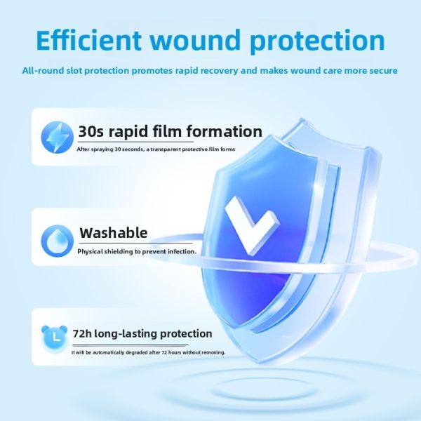 Skin Care Sterile Wound Dressing 30S Curing Membrane Waterproof Medical Wound Dressing