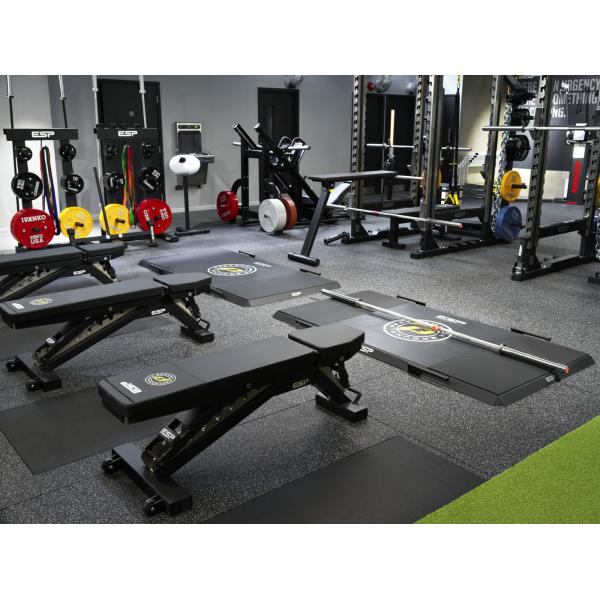 Carreaux de sol de sport sur mesure Tapis de sol de gym imperméable 50 mm d'épaisseur