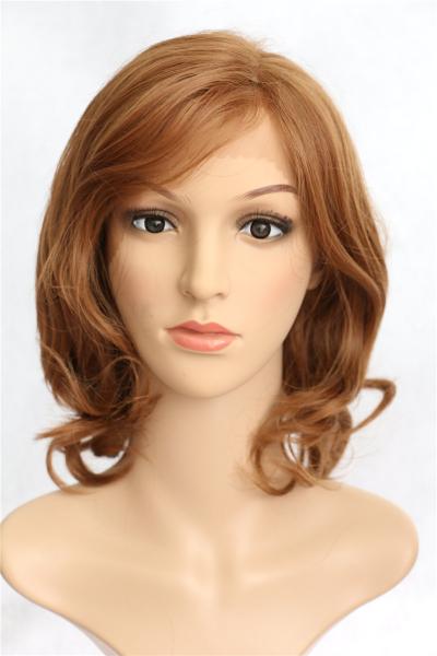 Short Human Hair Front Lace Wigs For Black Women , Braided Full Lace Wigs