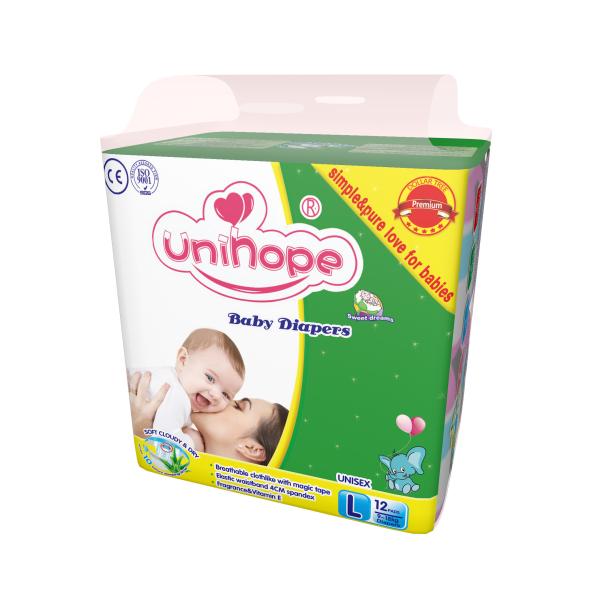 Hot Item Biodegradable Korean Cloth Diapers with Wetness Indicator and OEM Service