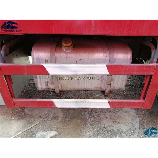 25-30 Tons Used Commercial Trucks , Second Hand Tractor 371hp Hw76 Model Cabin