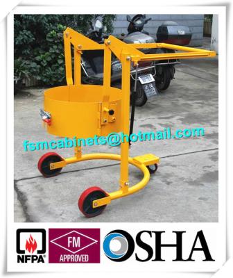 Oil Drum Stacker Trolley , Fire Resistant File Cabinet For Oil Drum Storage