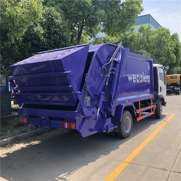 4X2 EURO 3 HOWO 8CBM RHD LHD camión de eliminación de residuos camión de compactación de residuos