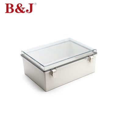 Wall Mount Outdoor Electrical Enclosure , Large Plastic Electrical Junction Boxes With Padlock