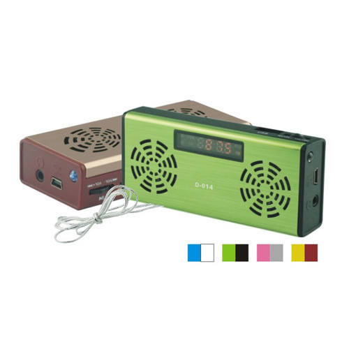 Portable Speaker/mini Speaker USB & Micro SD card speaker with radio DY-D-014