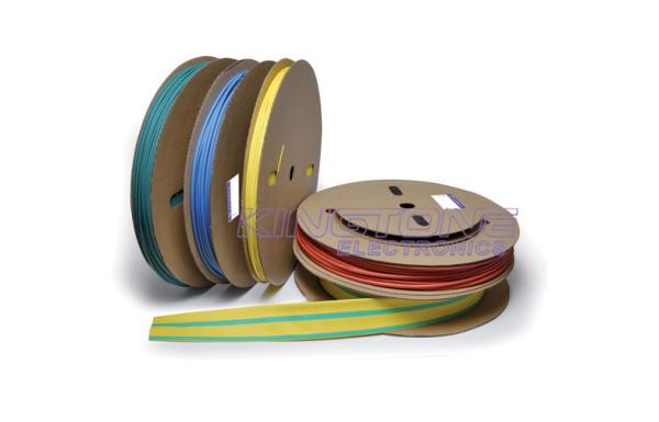 Yellow Green PTFE Heat Shrink Tube W-1-PTCB Ultra thin wall for puncture