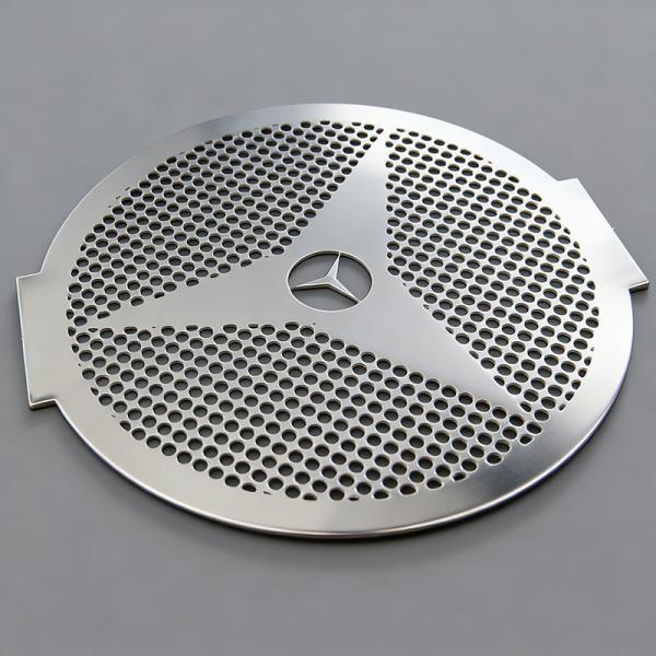Photo Etch Mesh Custom Chemical Etching Perforated Metal Speaker Grills
