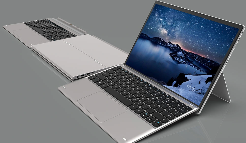 Windows 2 в 1 взаимодействующем Multi RAM Intel Celeron J4125 8GB таблицы касания