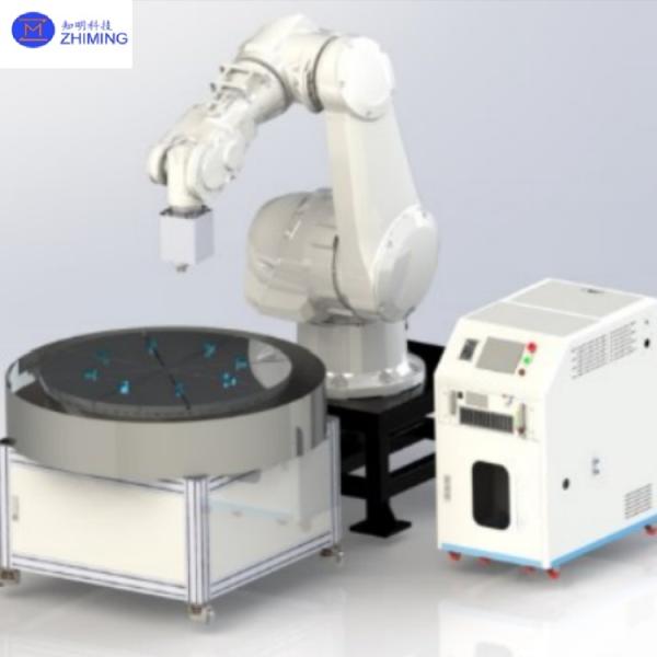 Machine de polissage robotisée pour le traitement de composants optiques plats/sphériques/asphériques