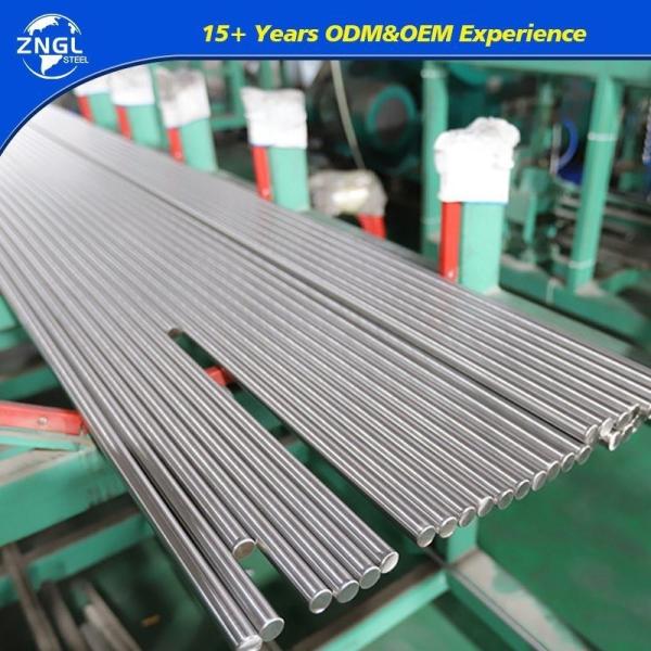 Hot Rolling Cold Drawn Ss 201 304 316 310S 309S 409 Round Stainless Boiler Precision Honed Seamless Steel Bar