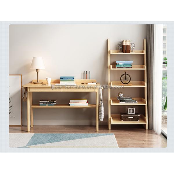 Escritorio de computadora de madera personalizado con material de superficie ecológico duradero