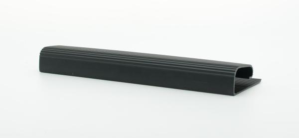 Corrosion Resistant TPE Profile Black Decorative Wall Rigid Pvc Profiles Plastic Customized