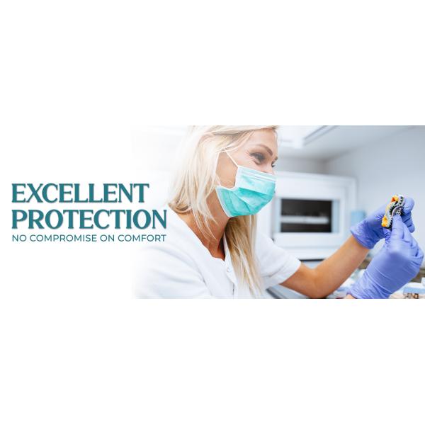 Medical Disposable Nitrile exam Gloves, Chemical Resistant, Powder-Free, Latex-Free, Non-Sterile, Food Safe, 4 Mil