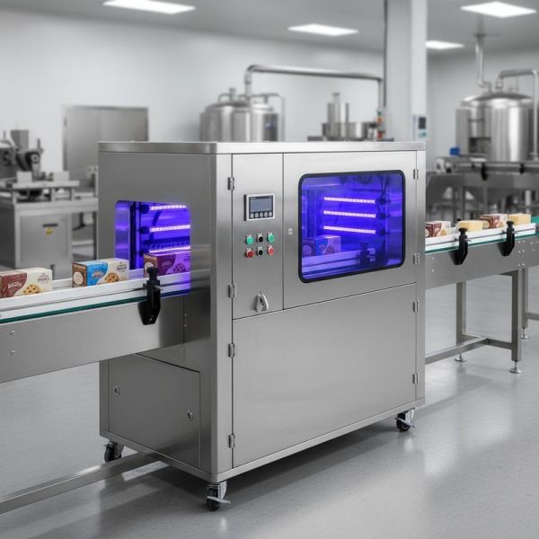 High-Efficiency UV-C Conveyor Tunnel for Continuous Food Surface Sterilization | Customizable for Packaged Goods
